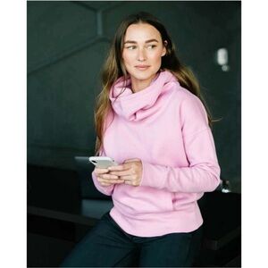 Zyia Active Women's Oh So Soft Cowl Neck Sweatshirt‎ Hoodie size medium